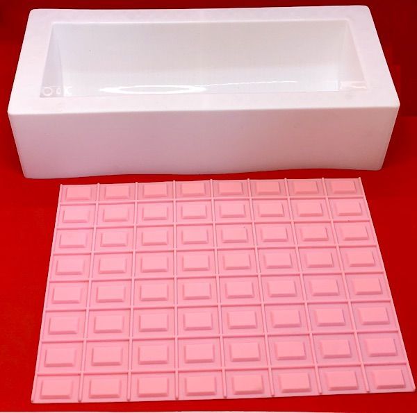 Силиконовая форма +текстурный мат (набор) для муссовых тортов | Chocolat