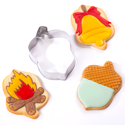 Вырубка стальная Жёлудь размер 10•7•3 см