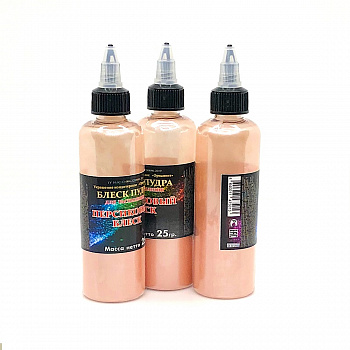 Пищевой краситель распылитель 25 гр. сухой Блеск-Пудра | Орнамент Персиковый