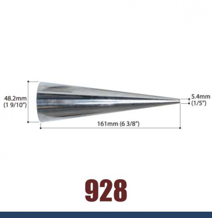 Конусы для выпечки Cannoli form (161•48 мм) 928 Tulip, Korea