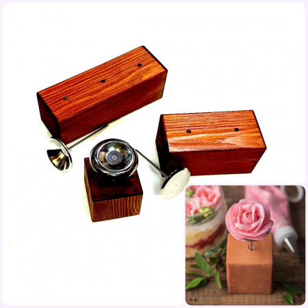 Подставка-кубик для кондитерских гвоздиков (Малиновка)