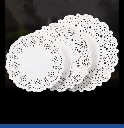 Подложка под торт ажурная бумажная Ø 22 см | упак. 50 - 100 шт