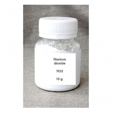 Краситель сухой Белый (Диоксид Титана) 5 и 100 г.