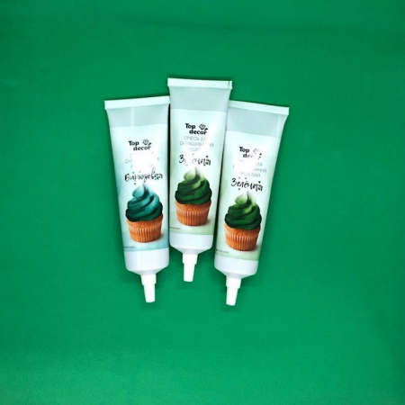 Краситель для крема жидкий Топ-Продукт 100 г. (зелёная палитра)