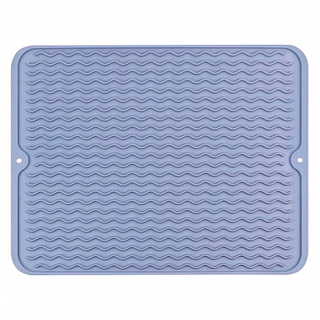Силиконовый коврик для сушки посуды, универсальный (размер 30*40 см)