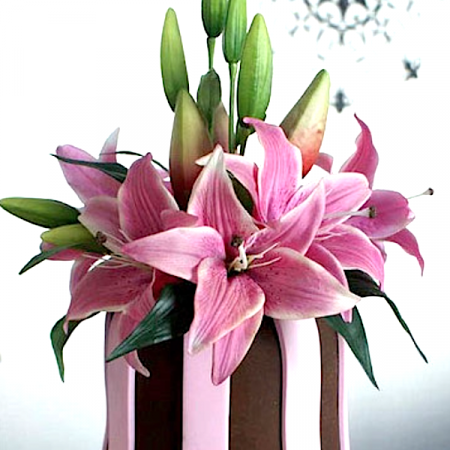 Вырубка-плунжер лепесток Лилии набор 2 шт