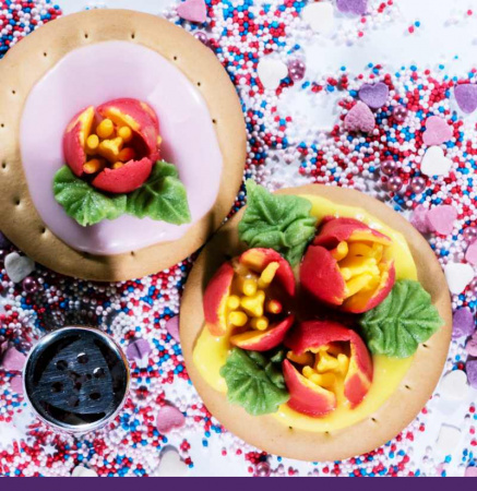 Набор (III) 6 кондитерских насадок - тюльпан одним движением 241,242,243,244,245,260 L+ размер Tulip, Корея