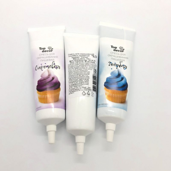 Краситель для крема жидкий Топ-Продукт 100 г. (синяя палитра)