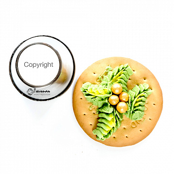 Насадка Ветка Папоротника №204 | XL размер (Russian Nozzle XL size #204 Branch Fern | XL size | By Tulip Workshop)