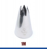 Кондитерская насадка 1M Tulip™ полузакрытая звезда, 6 лучей, Ø 7-13 мм, Korea