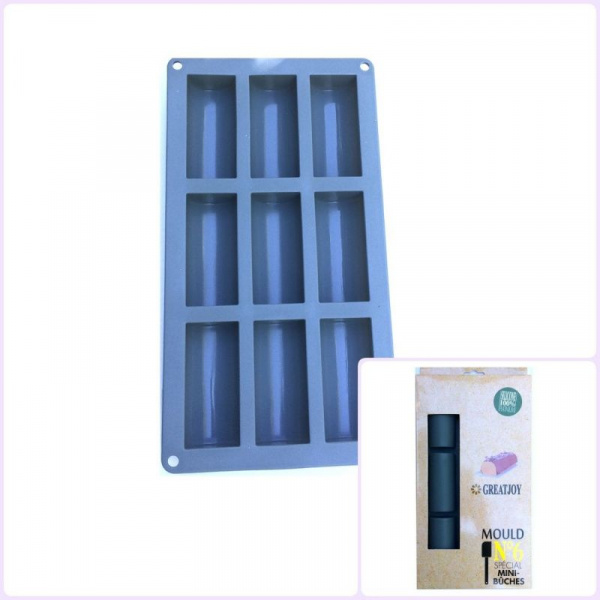 Силиконовая форма 3D для муссовых десертов | Буше мини №6-9