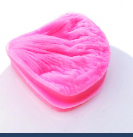 Молд силиконовый (вайнер) лепесток Пиона большой (2), комплект 2 шт (70•70 мм) b040