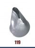 Кондитерская насадка 119 Tulip, Корея, прорезь 19 мм лепесток 2-й изогнутый