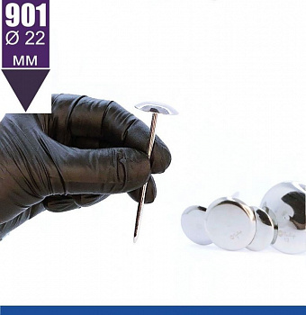 Кондитерский гвоздик 901 Tulip™ выпуклый мини Ø 22 мм Кондитерский гвоздик 901 Tulip™ выпуклый мини Ø 22 мм