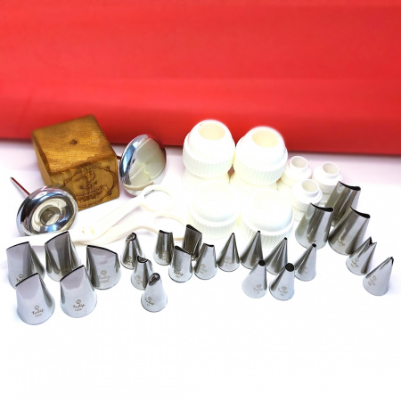 Набор (большой) кондитерских инструментов 32 шт | МК Кремовая Флористика от Малиновки