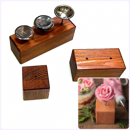 Подставка-кубик для кондитерских гвоздиков (1) Классический