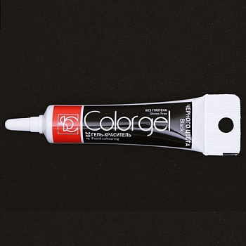 Краситель пищевой гелевый Colorgel: Black/Nero (Чёрный) | 20-100 гр.