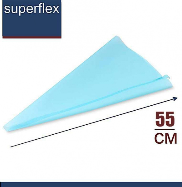 Кондитерский мешок силиконовый многоразовый 55 см superflex Кондитерский мешок силиконовый многоразовый 55 см superflex