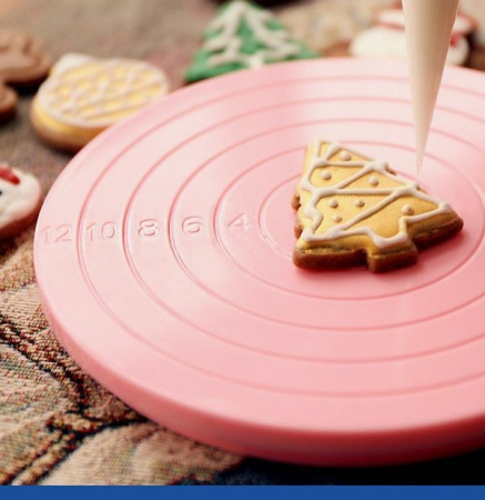 Поворотный столик пластиковый Мини ∅ 14 см | Эконом