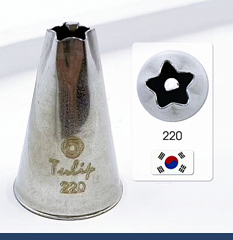 Кондитерская насадка 220 Tulip звезда закрытый центр сирень Кондитерская насадка 220 Tulip звезда закрытый центр сирень